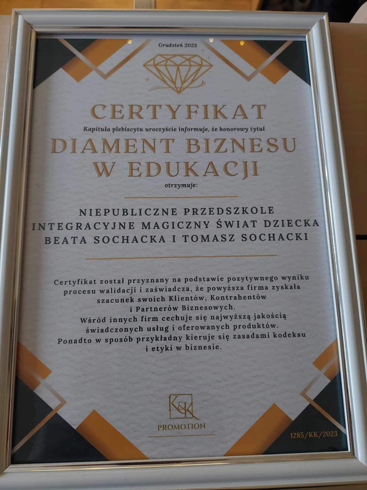 Magiczny Świat Dziecka nagrodzone za 2023 rok — zdjęcie z wydarzenia